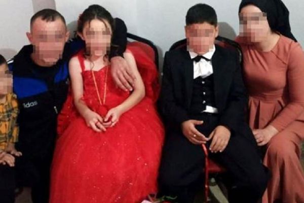Küçük yaşta nişanlandırılan iki çocuğun ailesi gözaltına alındı