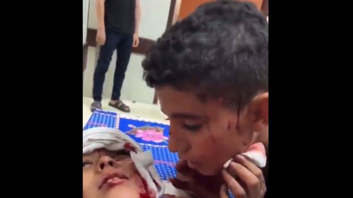 Gazzeli çocuktan kardeşine 'şehadet' telkini