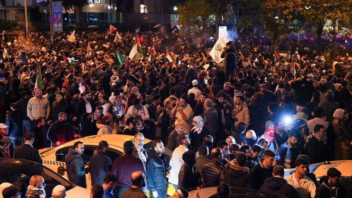 İstanbul'da İsrail protestosu: 1 ölü, 63 yaralı