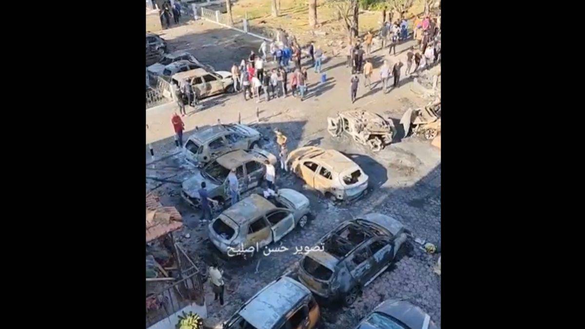 Gündüz gözüyle Gazze hastanesindeki yıkım