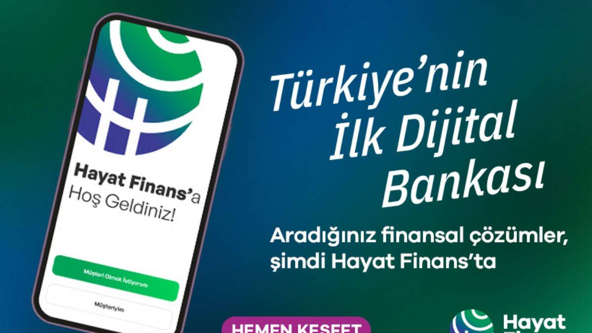 Türkiye'nin ilk dijital bankası ile tanışın!
