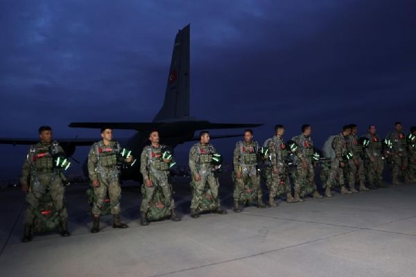 Gece başlayan ''Erciyes-2023 Tatbikatı'' sona erdi