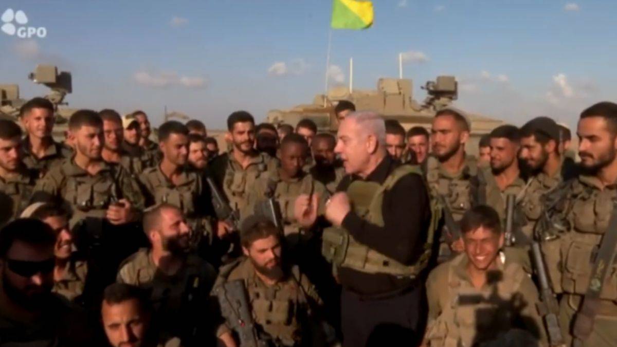 Netanyahu Gazze sınırında: 'Hazırız'