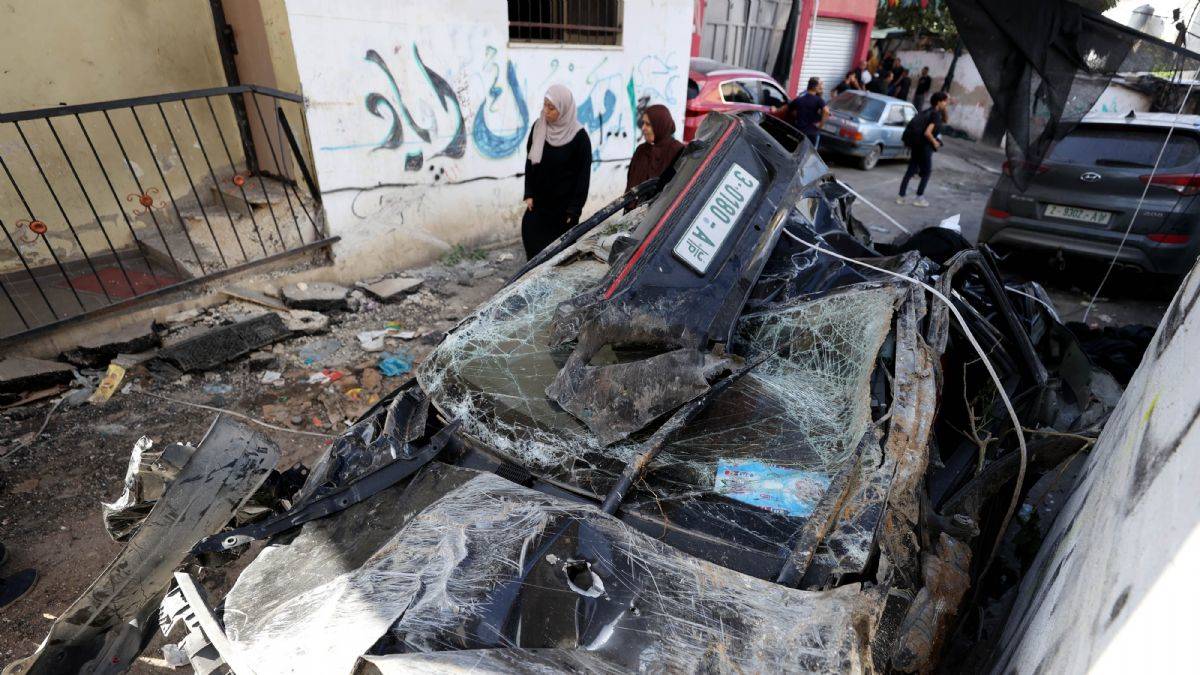 İsrail, Batı Şeria'daki mülteci kampını bombaladı