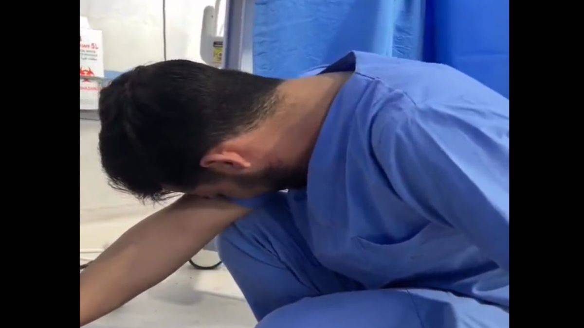 Filistinli doktor babasının cenazesini hastanede görünce...