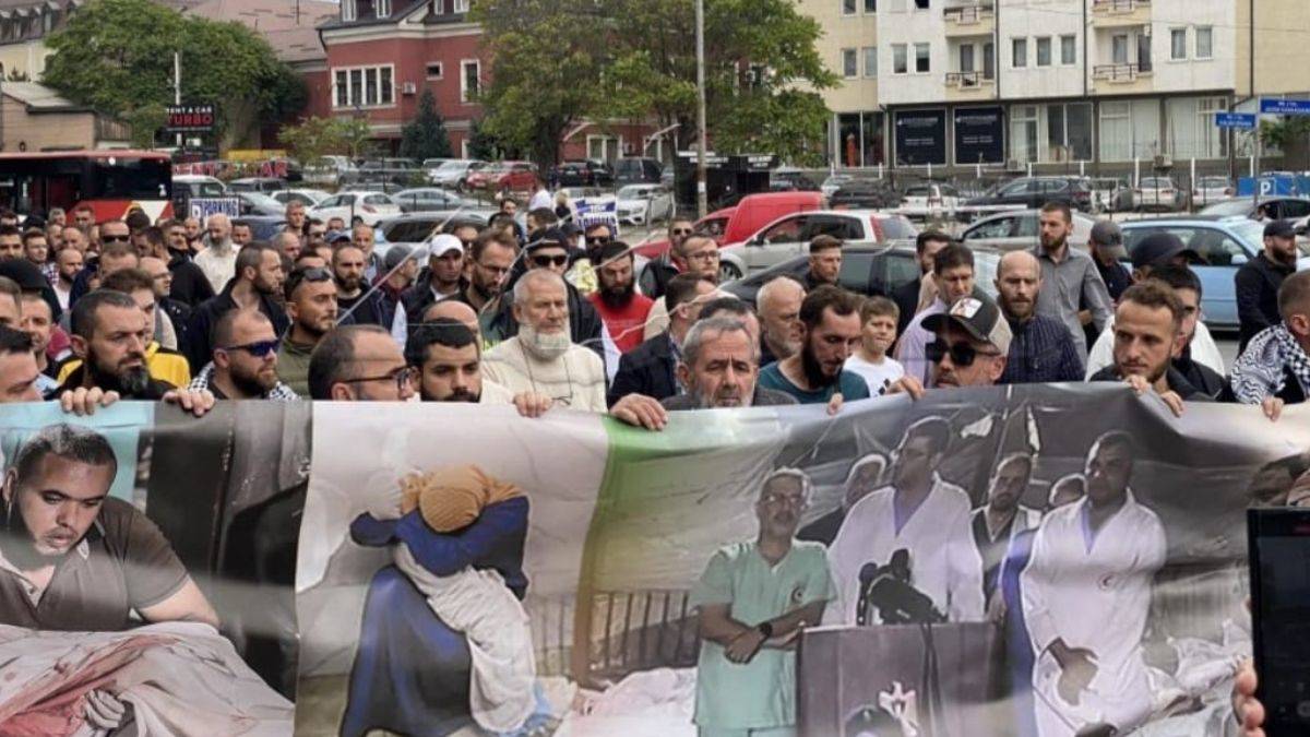 Arnavutluk ve Kosova Filistin için ayakta