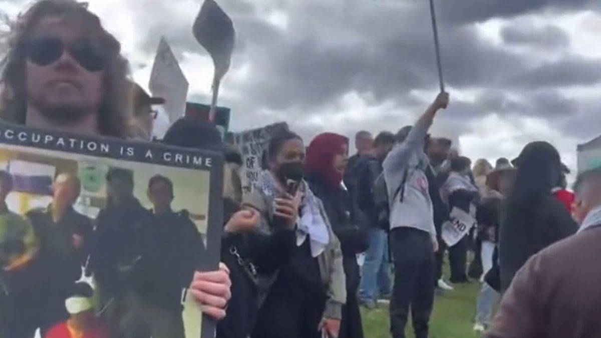 ABD'li protestocu: İsrail'e her yıl 4 milyar dolar verilmesi saçmalık