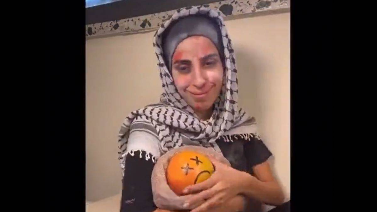 İsrailli 'kadın' Filistinli annelerle böyle dalga geçti