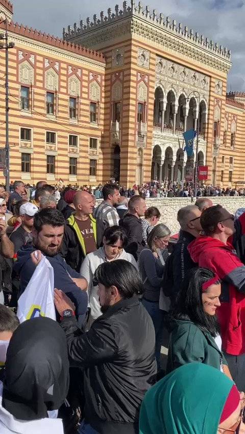 Bosna Hersek'ten Gazze'ye destek