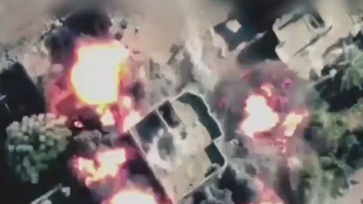 İsrail'in Gazze'ye havadan saldırı görüntüleri