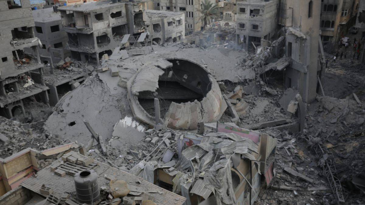 İsrail'in Gazze saldırılarında yıkılan cami sayısı 32'ye yükseldi