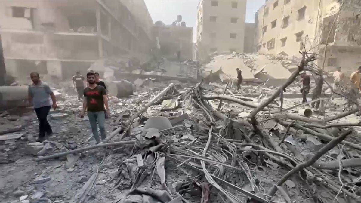 Gazze'den yeni görüntüler