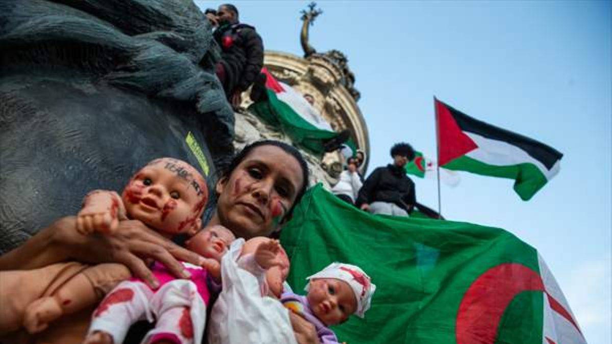 Dünyada İsrail'i protesto gösterileri