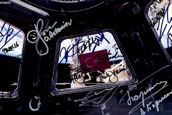 Rus kozmonottan Türkiye'ye 29 Ekim jesti