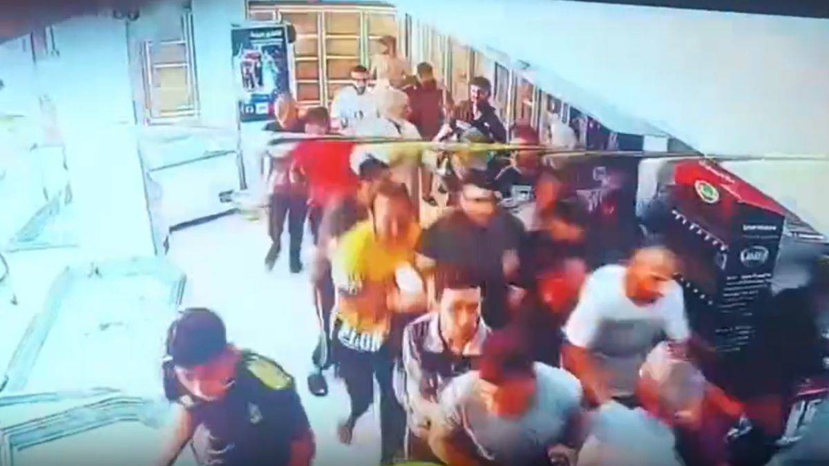 İsrail'in bombaladığı çarşı görüntüleri ortaya çıktı