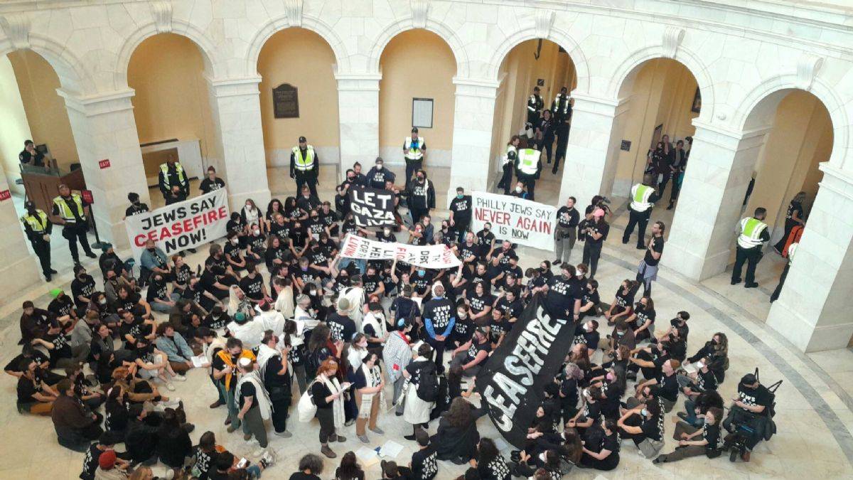 ABD'deki Yahudilerden Kongre'ye baskın