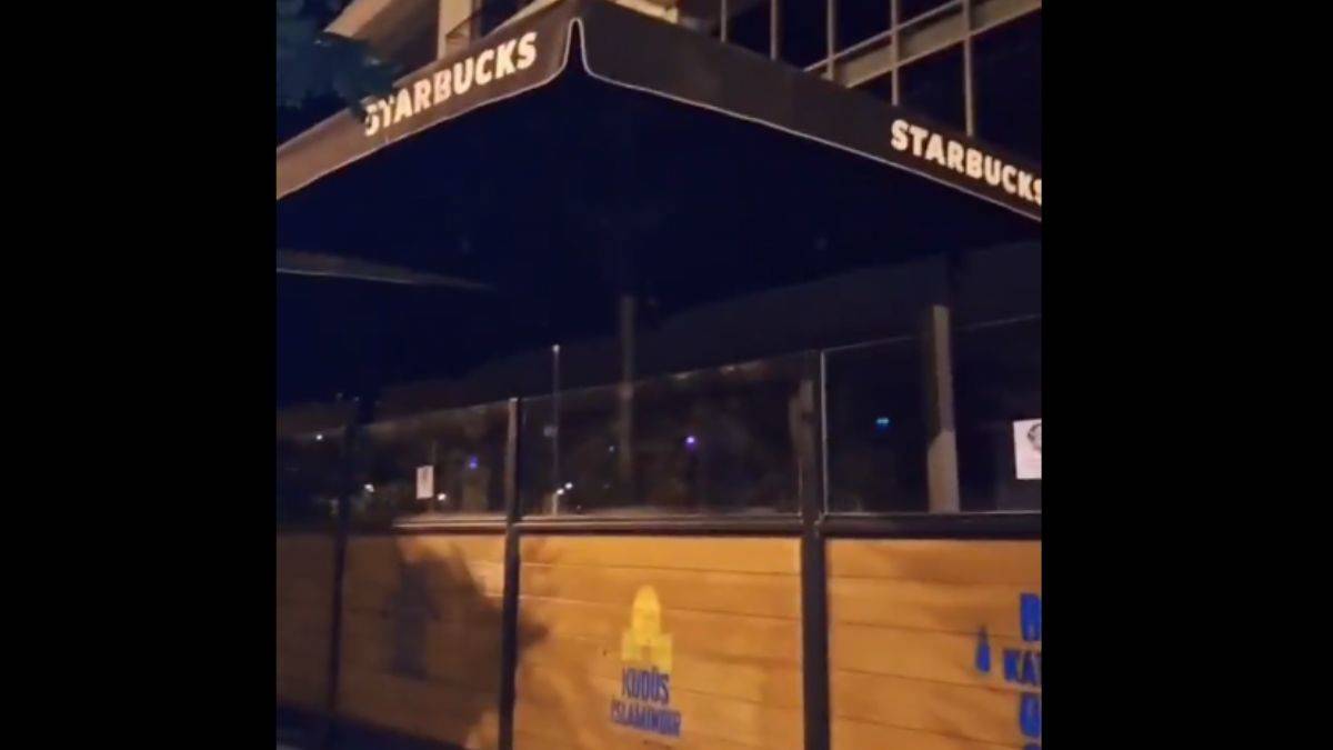 Samsun'da Starbucks ve Burger King'a tepki