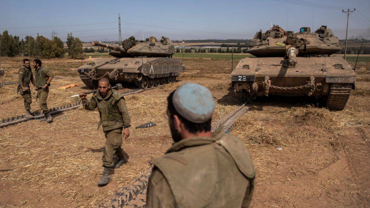 İsrail ordusundan 'kara saldırısı' paylaşımı