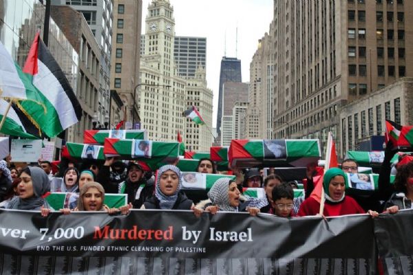 ABD'nin 2 eyaletinde İsrail karşıtı protestolar düzenlendi