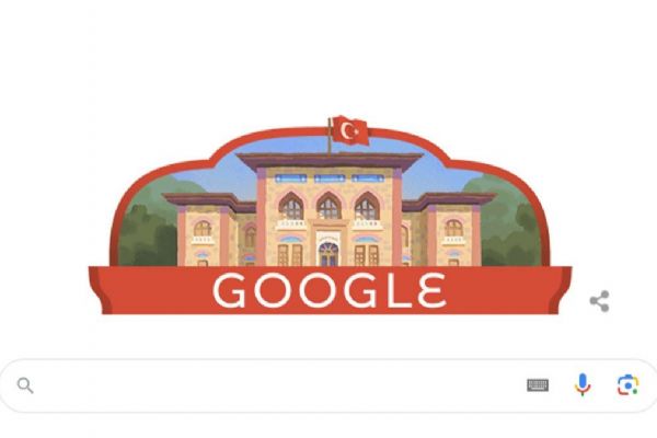 Google'dan Türkiye Cumhuriyeti'nin 100. yılına özel ''doodle''