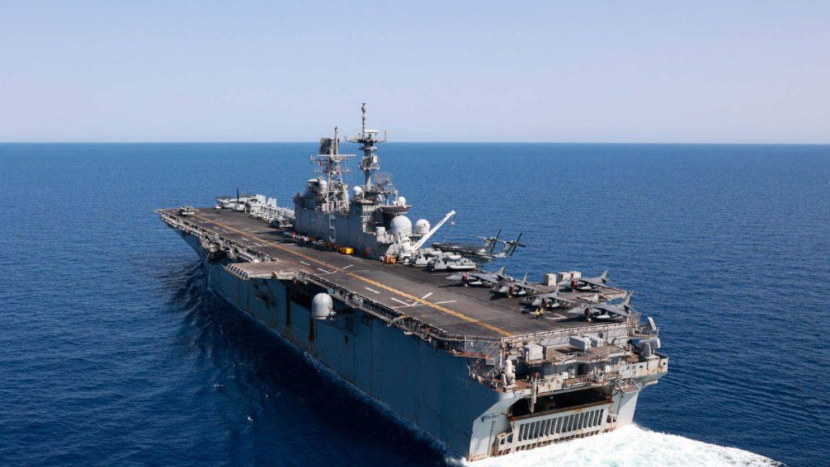 ABD'nin amfibi gemisi Doğu Akdeniz'e ilerliyor