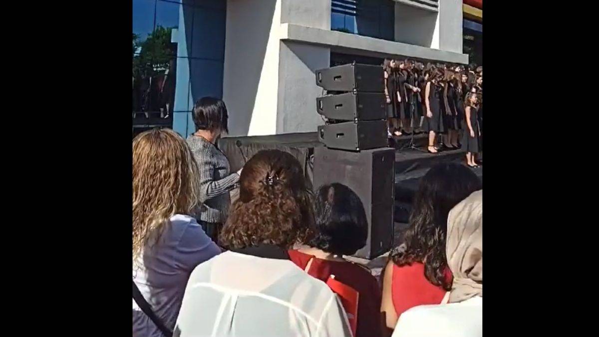 TED Koleji'ndeki törende 'Türkiye Yüzyılı' sataşması