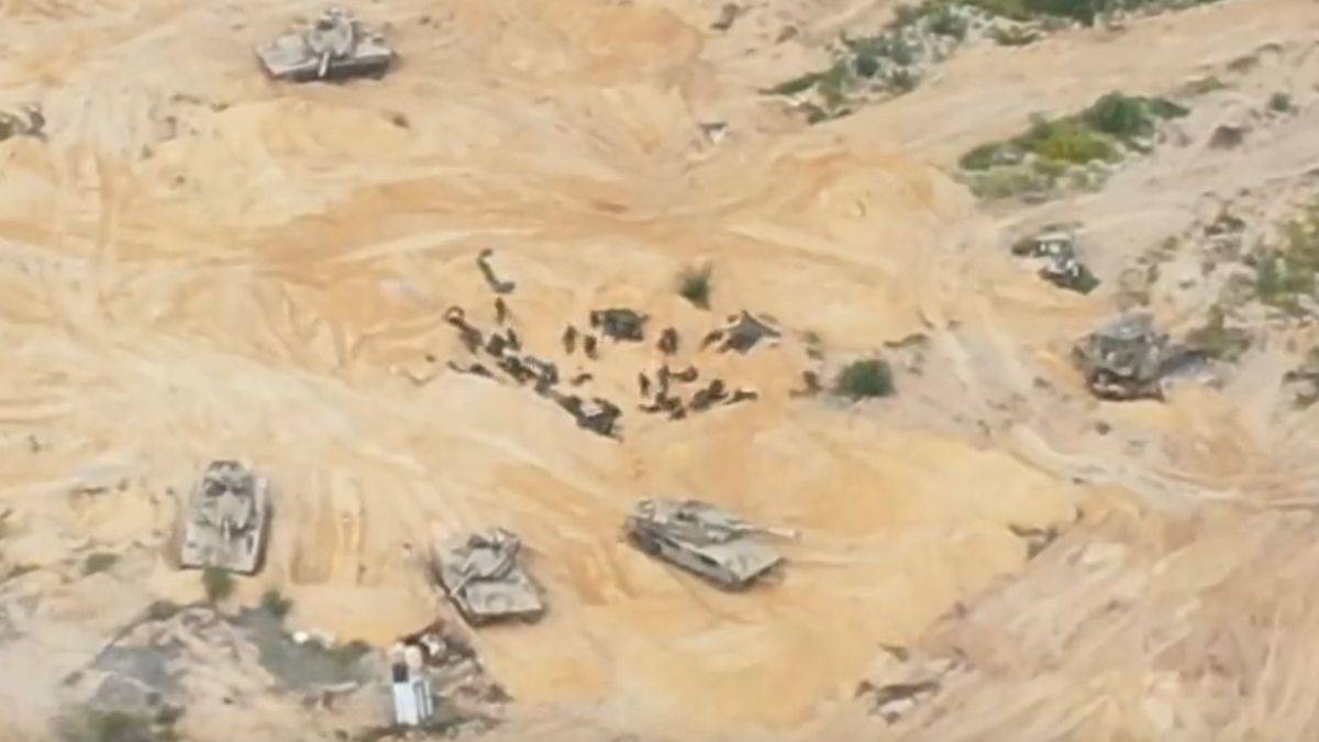 Kassam'dan İsrail tank birliğine baskın paylaşımı