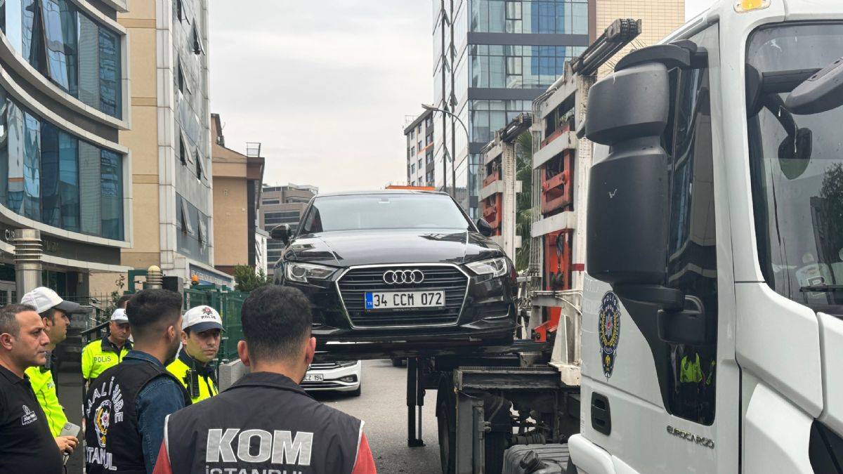 Dilan-Engin Polat çiftinin araçları götürüldü