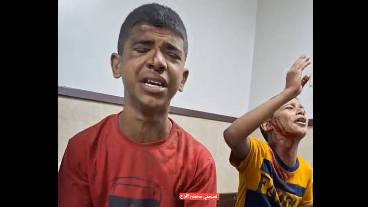 Gazzeli yaralı çocukların duası