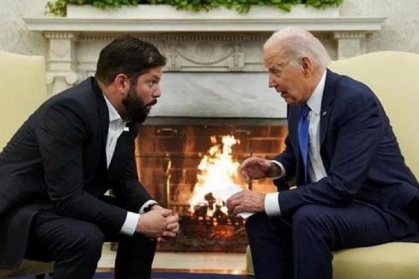 Biden, Dominik Cumhuriyeti ve Şili Devlet Başkanlarıyla bir araya geldi