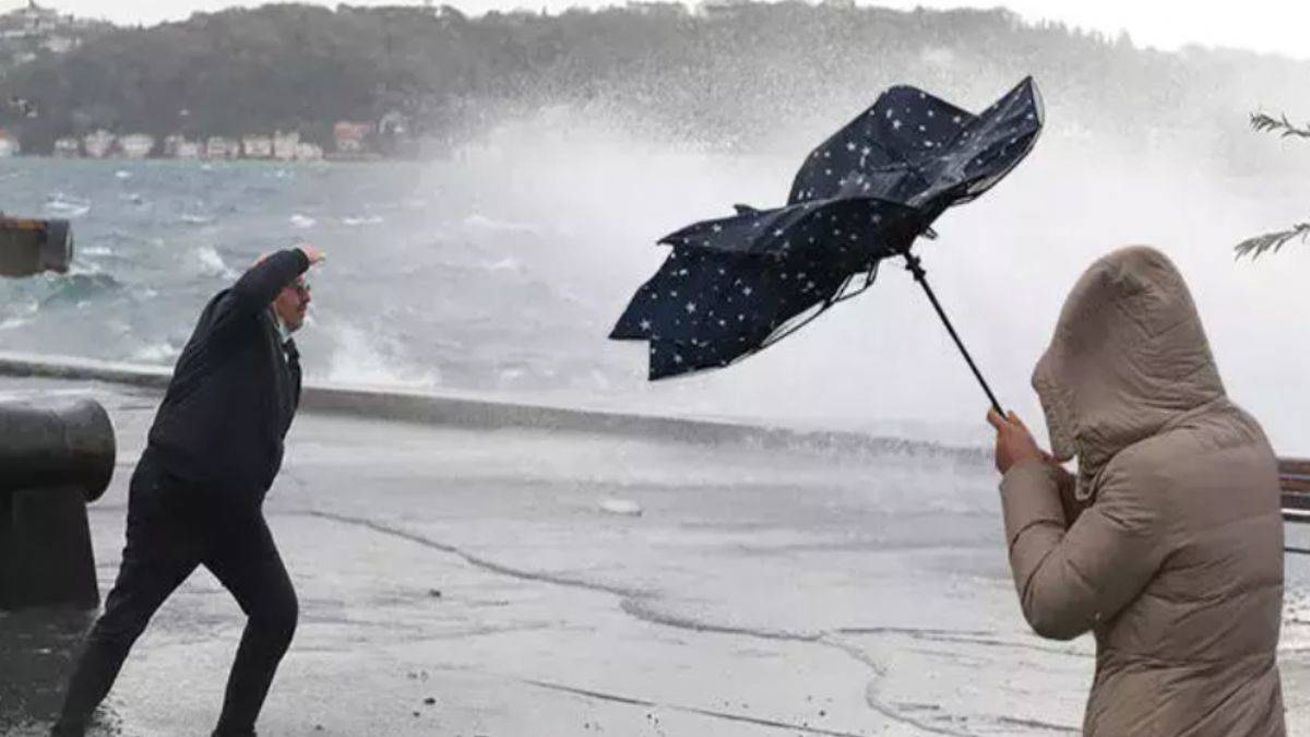 Marmara için 'kuvvetli rüzgar' ve 'fırtına' uyarısı