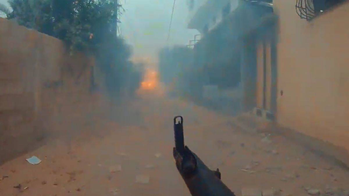 Kassam'dan yeni video; Şok hücumlarla İsrail tankları imha ediliyor