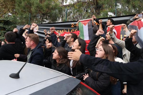 Blinken'ın Türkiye ziyareti protesto edildi