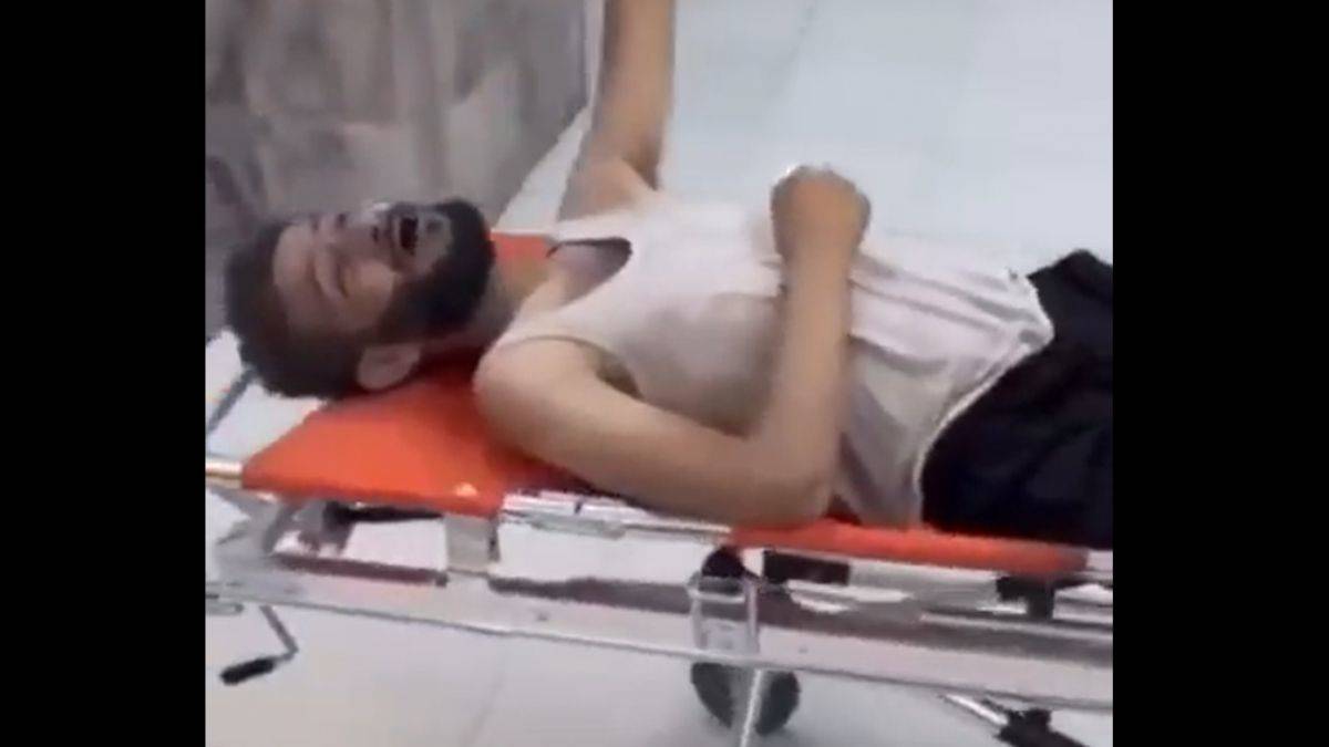 Enkaz altından kurtarılan Gazzelinin Kassam için duası