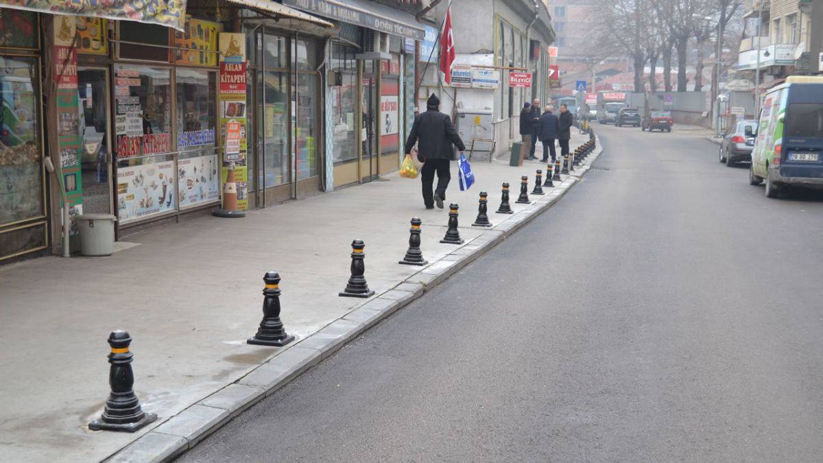 Kaldırımlara yeni düzenleme