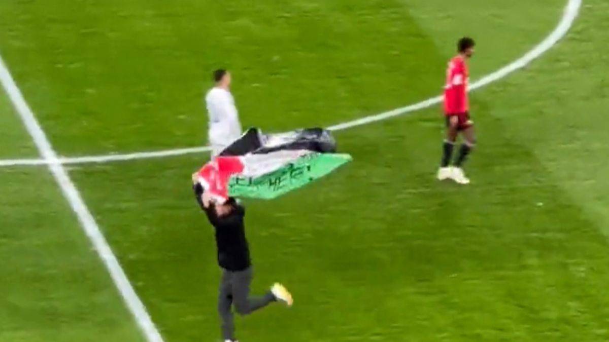 Şampiyonlar Ligi'nde Filistin eylemi