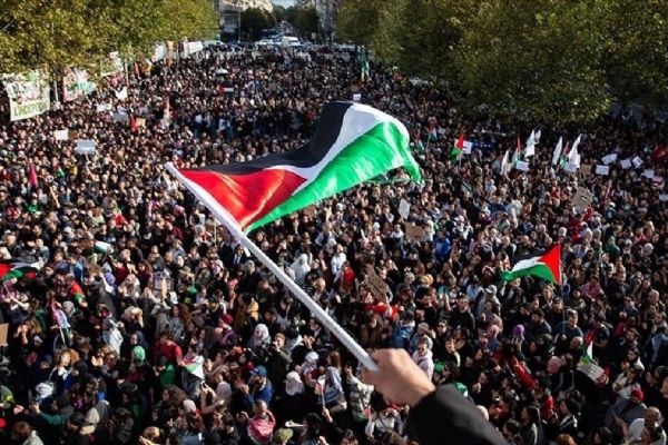 Güney Afrika'da Filistin halkıyla dayanışma gösterisi düzenledi