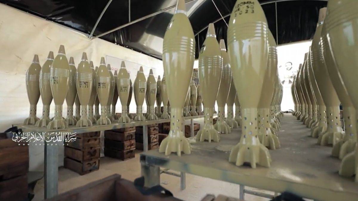 Kassam Tugayları'ndan 'mühimmat' paylaşımı