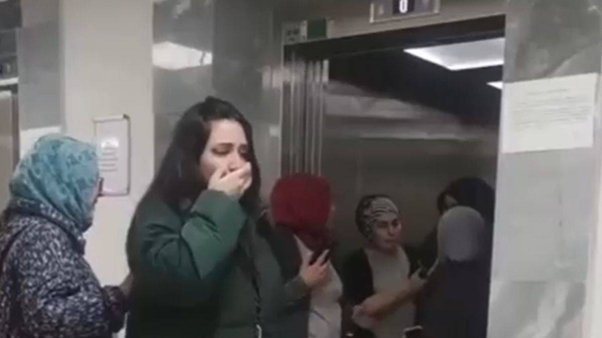 Ankara'da KYK yurdunda asansör düştü