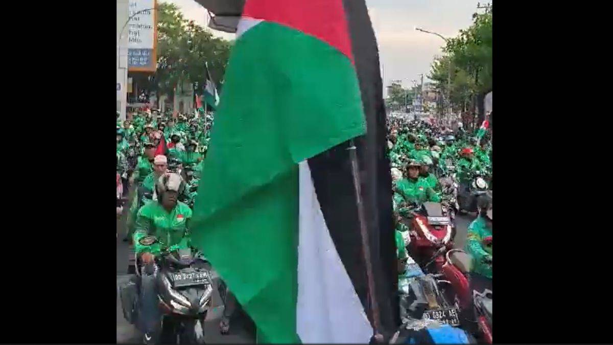 Taylandlı binlerce taksiciden Filistin gösterisi