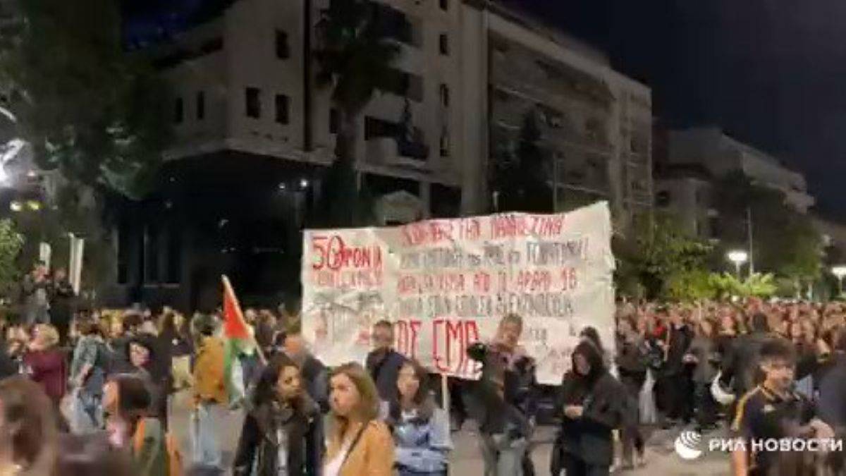 Yunanistan'da binler, Gazze'deki vahşeti protesto etti