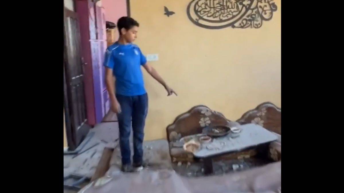 Gazzeli aile, İsrail bombardımanına sofradayken hedef oldu