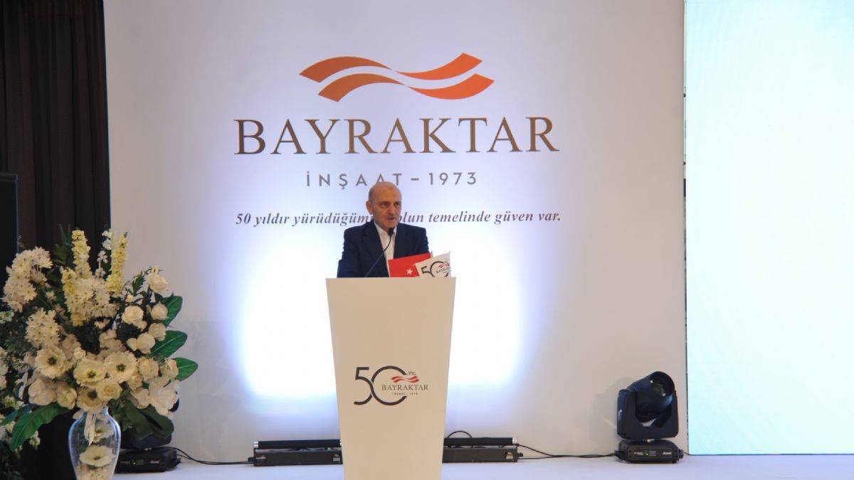 Bayraktar İnşaat 50. yılını kutluyor