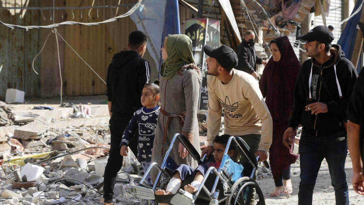 İsrail'in bombaladığı Gazze'den 46. Gün kareleri