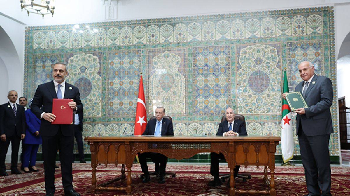 Türkiye ile Cezayir arasında 12 anlaşma imzalandı