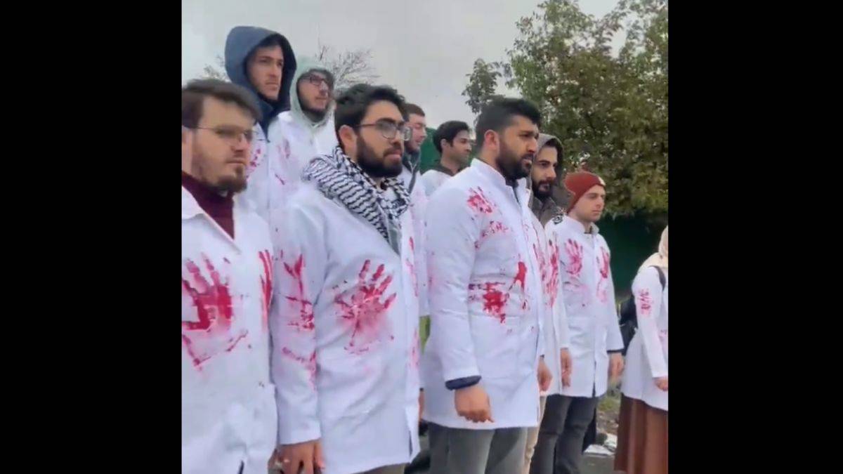 İstanbul'daki doktorlardan Gazze nöbeti