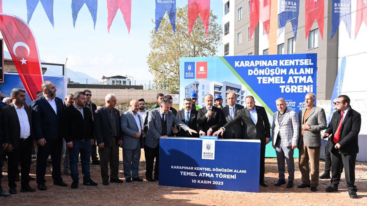 Bursa’da kentsel dönüşüm hamlesi sürüyor