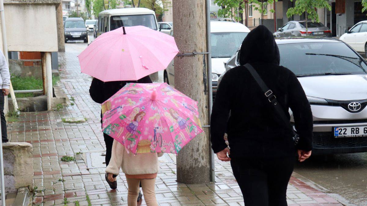 Marmara için 'kuvvetli yağış' uyarısı