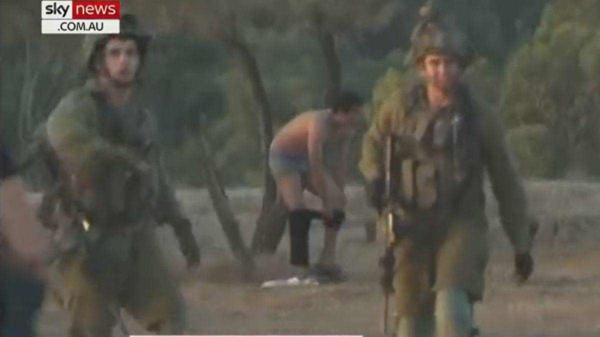 7 Ekim'de dikkat çeken 'Gazzeli intihar yelekli militan' detayı