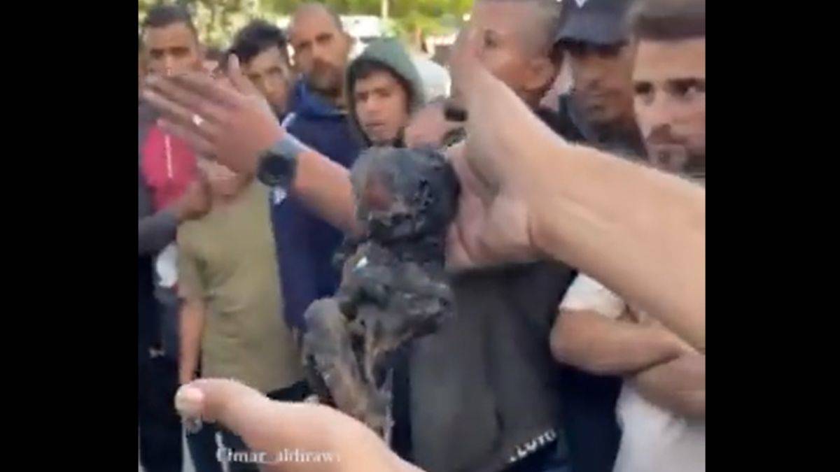 İsrail soykırımını belgeleyen görüntü